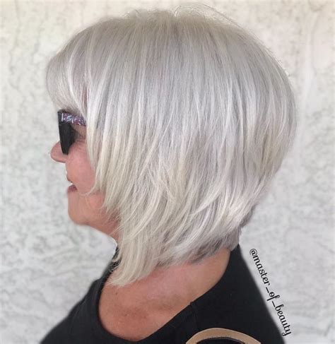 Gorgeous Hairstyles For Gray Hair Gorgeous Gray Hair Short Grey