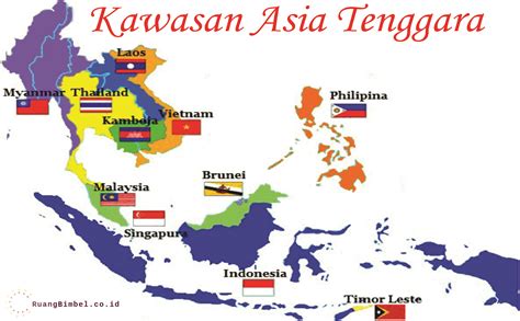 Devania annesya indonesia merupakan negara di asia tenggara yang masuk dalam asean. Kawasan Asia Tenggara Beserta Ibukota - RuangBimbel.co.id