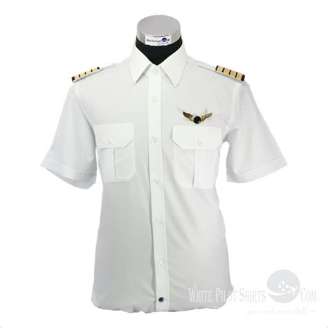 Blended Cotton 50 Cotton 50 Polyester Pilot Shirts Mens Pilot