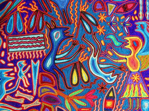 Huichol Art Ii Indian Culture By Bernhard Matejka