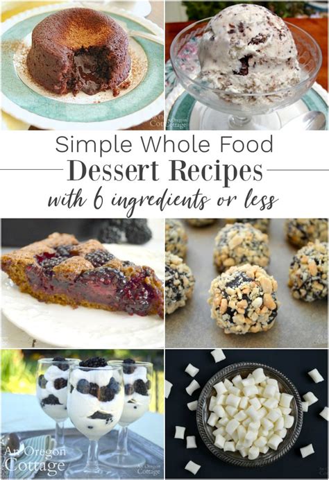 According to the store, it doesn't use artificial colors, flavors, sweeteners, preservatives or hydrogenated fats in any of the food it sells, let alone the. Simple Whole Food Dessert Recipes With 6 Ingredients or ...