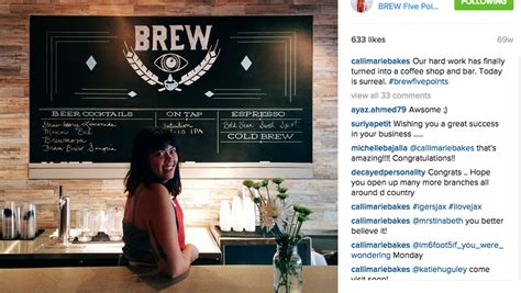 Calli Marie Webb Talks About Brew Instagram Fame And Custom Cake