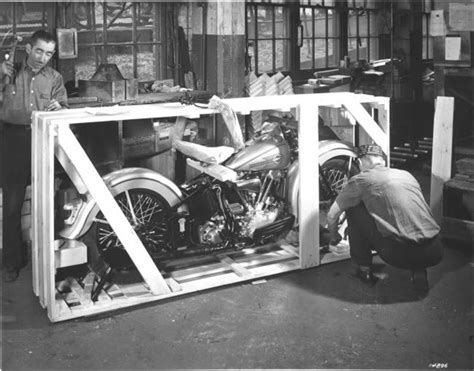 A Look Inside The Harley Davidson Factory Of Yesteryear Harley