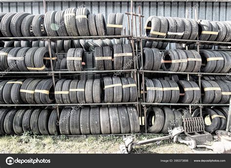 Very Old Car Tires Stock Photo By ©njaj 395373898