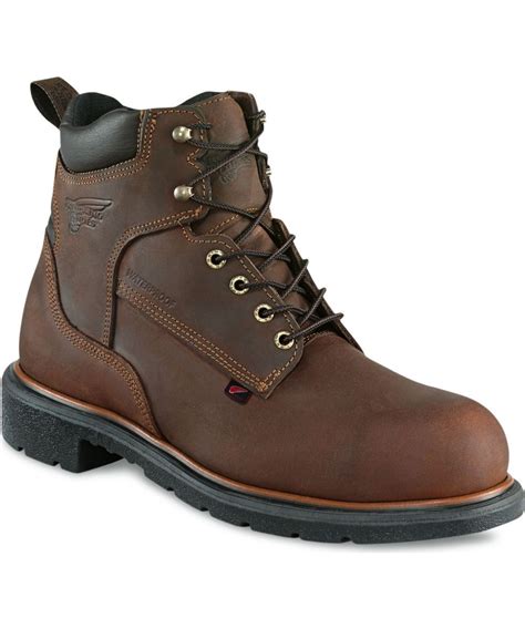 Check out our red wing boots selection for the very best in unique or custom, handmade pieces from our boots shops. Red Wing Men's 6-inch, Waterproof, Steel Toe Boot - 4215 ...