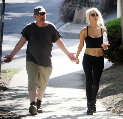 Courtney Stodden With Her Ex Husband Doug Hutchison Hollywood Hills