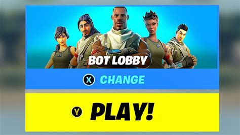 How To Enter A Fortnite Bot Lobby In Just A Few Seconds