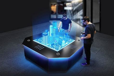 Curtin Uni Adds An Interactive Hologram Table Projects Hardware