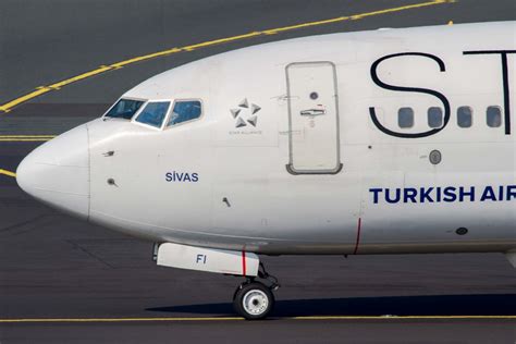 Turkish Airlines TK THY TC JFI Sivas Boeing 737 8F2 Wl SA Lkrg