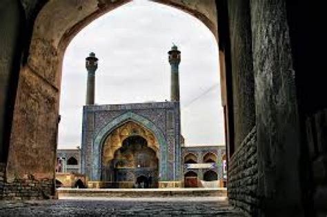 مسجد جامع أصفهان في إبران سائح