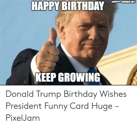 Donald Trump Happy Birthday Funny Happy Birthday Funny
