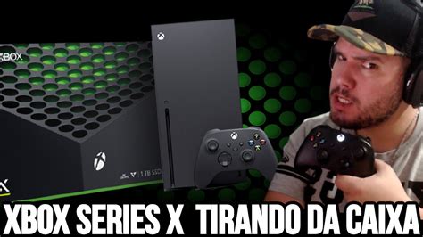 Xbox Series X Chegouu Tirando Da Caixa O Monstro Unboxing Youtube