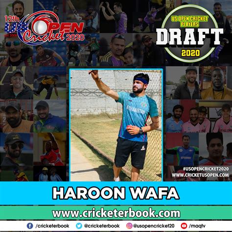 Haroon Wafa Us Open Cricket