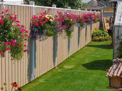 Amazing Ideas To Decorate Your Garden Fence The Architecture Designs