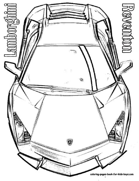 Lamborghini Coloring Pages Easy Pixie Blog