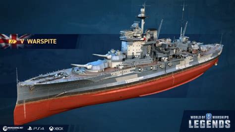 Hms Warspite Premium Schlachtschiff Für World Of Warships