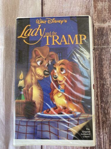 Lady And The Tramp 1987 Version Vhs Black Diamond Ebay