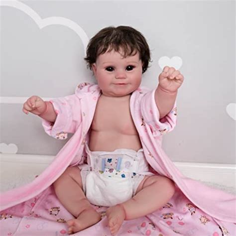 Reborn Baby Dolls Diapers 22 Inch Newborn Reusable