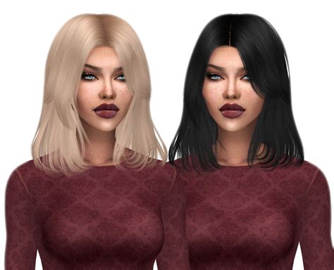 Raon 38 Hair For The Sims 4 The Sims 4 Skin Sims 4 Sims 4 Piercings
