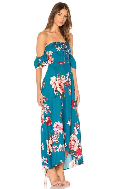 Band Of Gypsies Large Floral Lace Up Dress Maxi Dresses From Revolve Popsugar Fashion Uk Photo 4