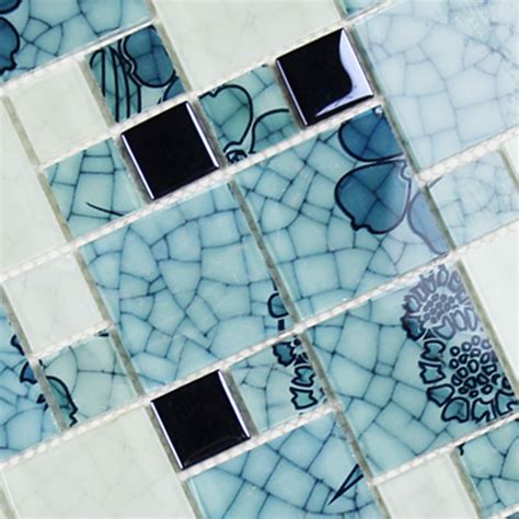 Glass mosaic tiles and glass subway tiles. Crystal Glass Mosaic Kitchen Tiles Washroom Backsplash ...