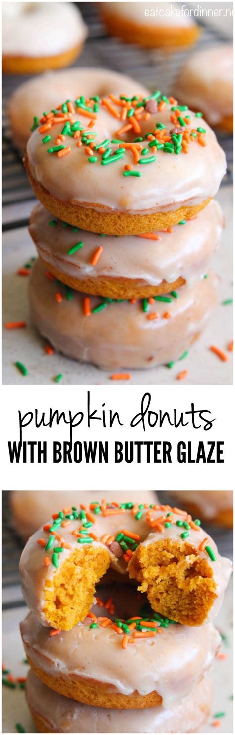 Baked Pumpkin Donuts With Brown Butter Glaze The Recipe Critic
