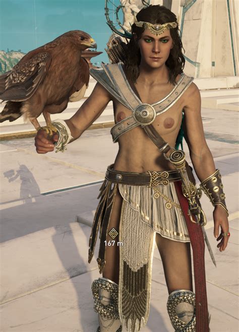 Assassins Creed Odyssey Kassandra Nude Naked Body Armor Sexiezpicz