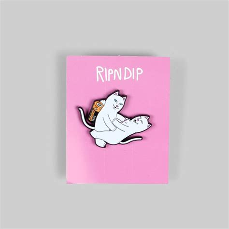 Rip N Dip Charged Up Pin Badge Rip N Dip Miscellaneous