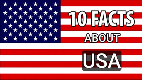 10 Facts About The Usa You Need To Know Eng4k Youtube