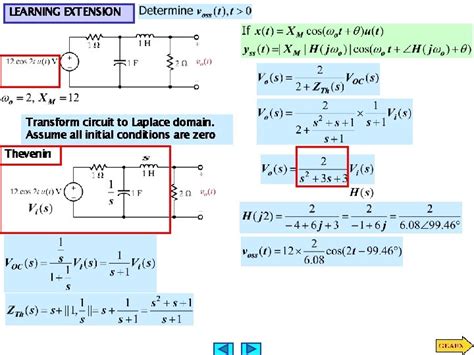 application of the laplace transform to circuit analysis