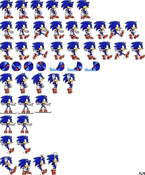 Tails Sprite Sheet Sonic Jump Sonic Advance Tails Spr