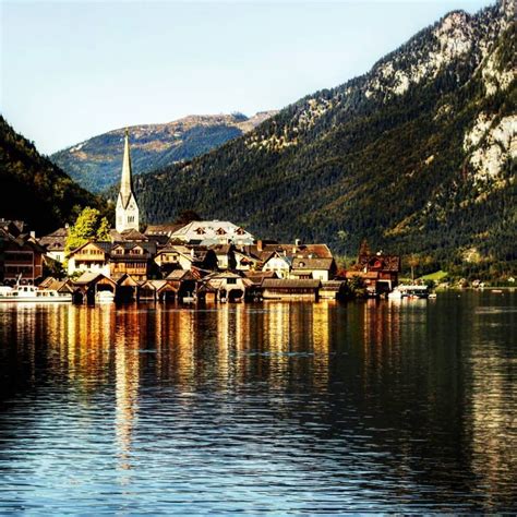 Hallstatt Is A Cute Little Village In Austria And Is One Of The Most
