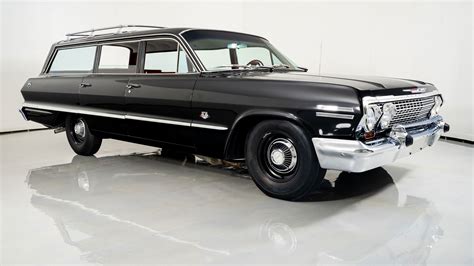 Rare 409 Powered 1963 Chevy Impala Wagon For Sale Video