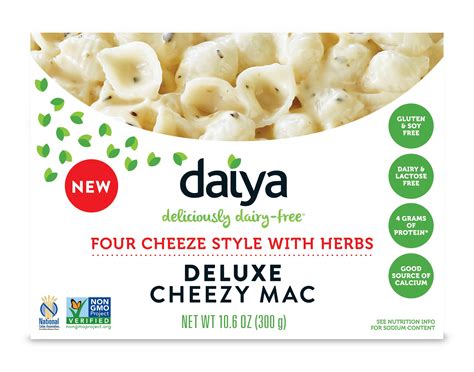 Amazon Com Daiya Cheezy Mac White Cheddar Style Veggie Rich