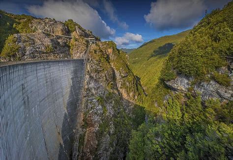 Gordon River Dam The Highest Built Concrete Dam In Photos Framed