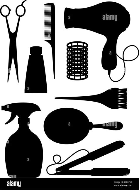 Black Hair Salon Clip Art