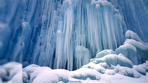 Icicles Ice Waterfall Winter Snow Wallpaper 1920x1080 197148