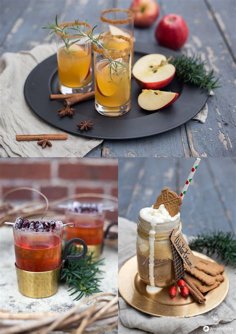 Weihnachtliche Getränke selbermachen - Rezeptideen | Weihnachtsgetränke, Weihnachten essen ...