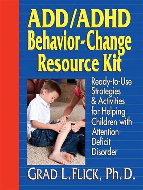 Add Adhd Behavior Change Resource Kit Ready To Use Strategies And