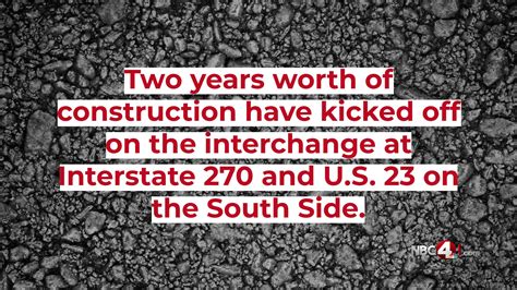 Two Years Of Construction On I 270 And Us 23 Interchange In South