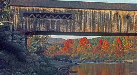 West Dummerston Covered Bridge Vermont Oct 1969 I Took Th Flickr