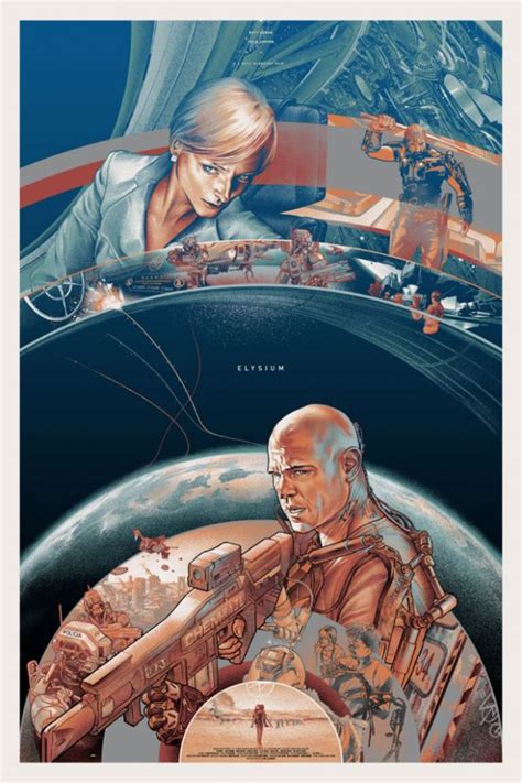 New Elysium Poster And Featurettes Detail Neill Blomkamps New Vision