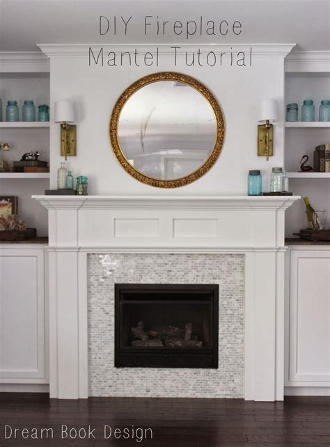 Build a fireplace fireplace tv wall shiplap fireplace fireplace remodel modern fireplace fireplace design simple fireplace fireplace ideas built in electric fireplace. DIY Fireplace Mantel Tutorial | Basement remodel cost, Diy ...