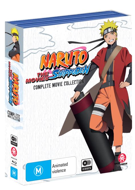 Naruto Shippuden Complete Movie Collection Blu Ray Blu Ray Madman