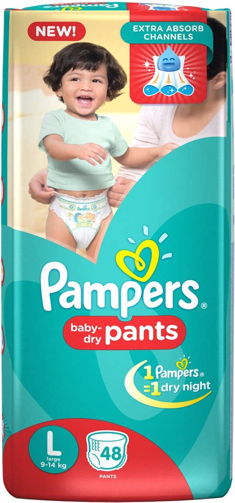 Pampers Pants L Buy 48 Pampers Cotton Inner Cover Pant Diapers For