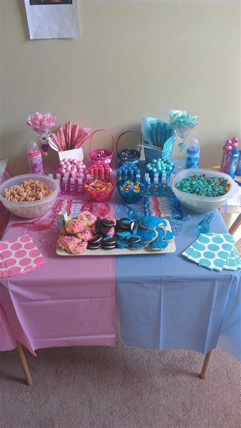 What to do with food that isn't pink or blue · display single serve appetizers in pink and blue cupcake wrappers · if food is on a platter, put a . 10 Gender Reveal Party Food Ideas that are Mouth-Watering ...
