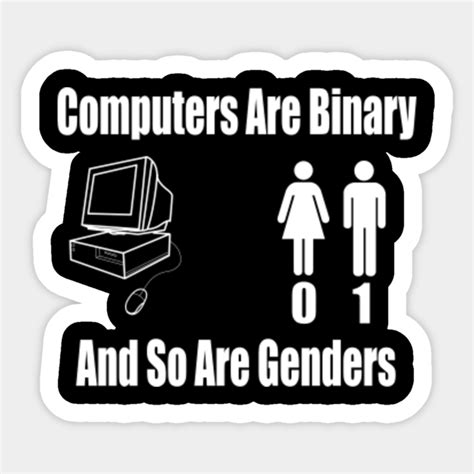 There Are Only 2 Genders Gender Sticker Teepublic