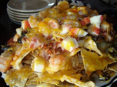 seafood nachos recipes for delicious cooking nachos recipe cooking