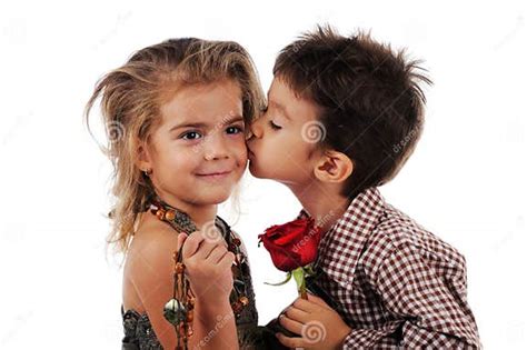 Innocent Kiss Stock Image Image Of Pretty Innocent 29001035
