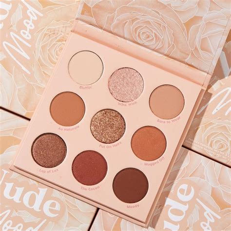 Colourpop Nude Mood Eyeshadow Palette Shades Authentic No Box Read My